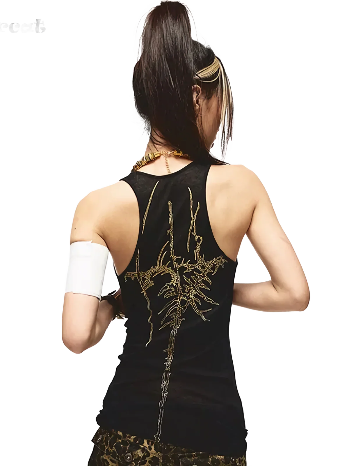'Dwemer' Tattooed Racerback Tank