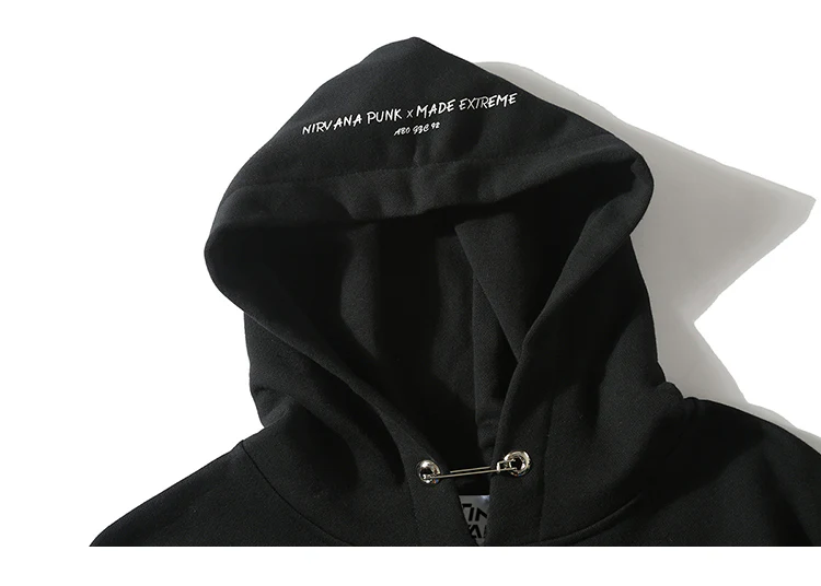 Kurt Cobain Tribute Oversized Cotton Hoodie - Image 13